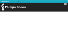 Tablet Screenshot of phillipsshoes.com